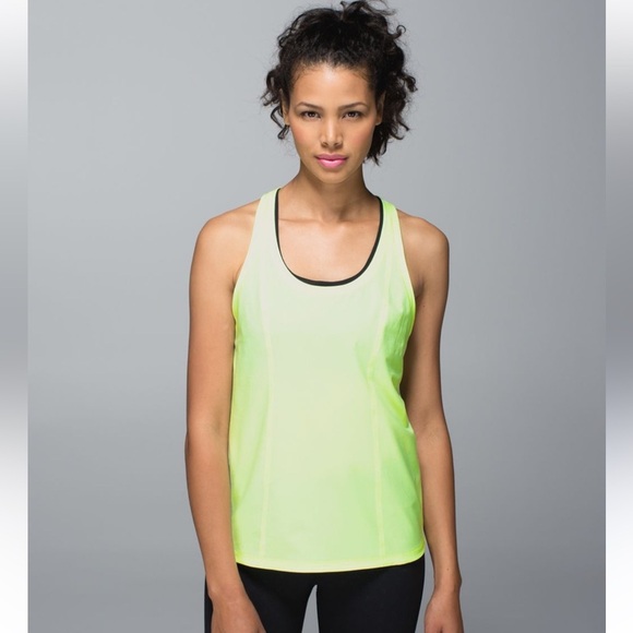 Lululemon Lightened Up Singlet Tank in Clear Mint Size 6/8 - Picture 1 of 4